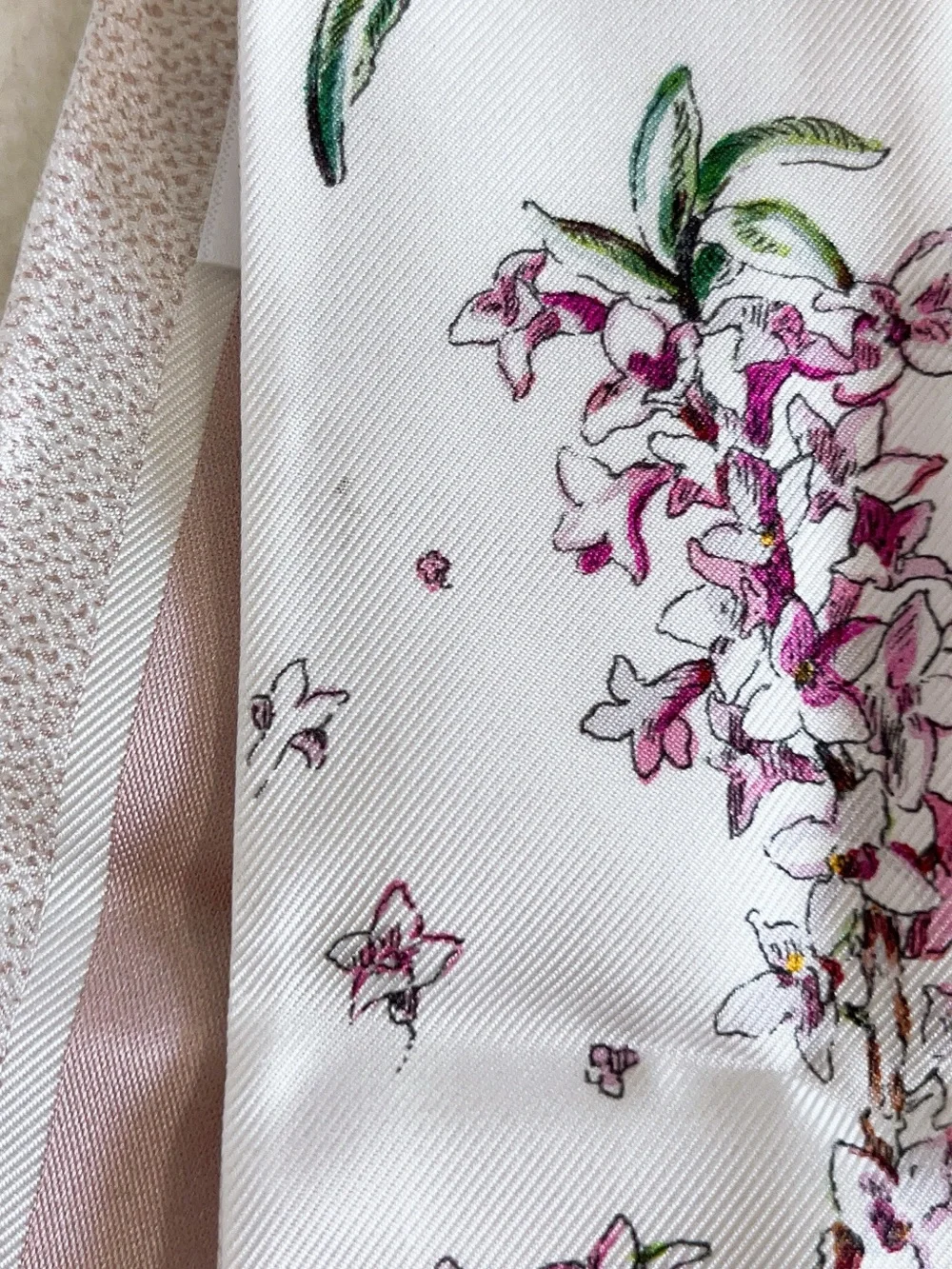 Dior Jardin D’hiver Mitzah Silk Scarf